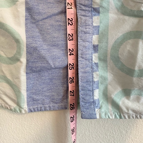 Vans Otw Kitu Print Button Down Geometric Ocean Colors Mens Size Medium Pastel - Picture 12 of 12